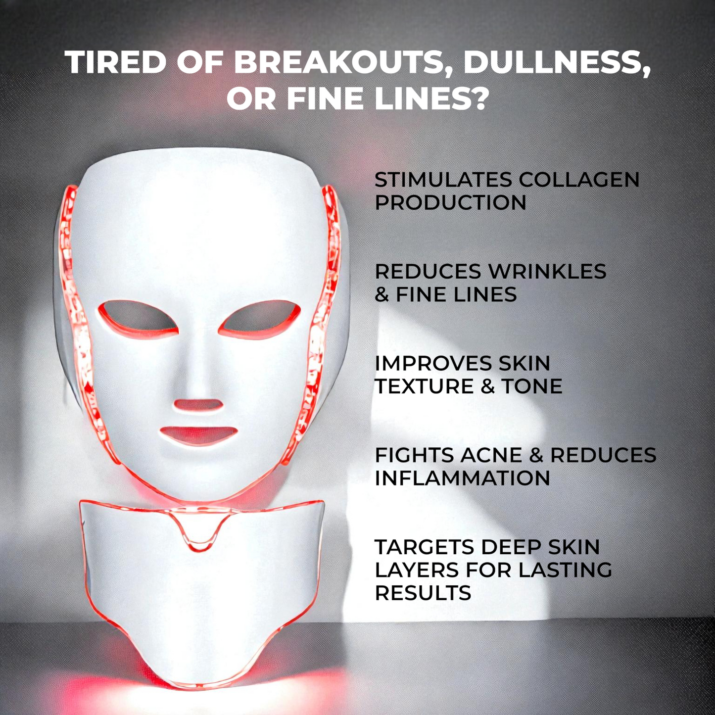 FaceGlow+™ Ultra Light Therapy Mask