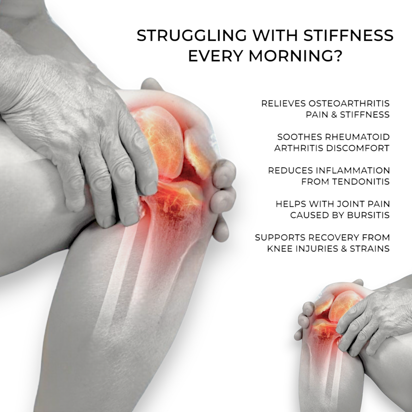 Knee Relief Massage Therapy Device for Rheumatism